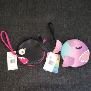 NWT Two Luv Betsey Fish Coin Purses